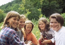 Schlerinnen der Schloss-Schule