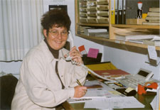 Schulsekretrin Frau Salzig