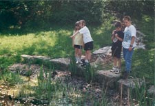 Teich der Schloss-Schule